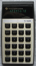 TI-1025 Calculator